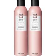 maria nila Style & Finish Styling Spray 400 ml x 2