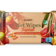Gunry Wet Wipes Tropical  10 kpl