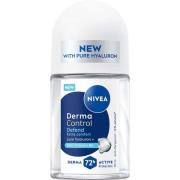 NIVEA Antiperspirant Mini Deo Derma Control Defend Roll On 25 ml