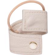 Corinne Leather Band Short Bendable Cream