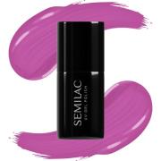 SEMILAC UV Gel Polish 601 Neon Pink Punch
