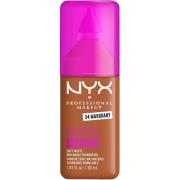 NYX PROFESSIONAL MAKEUP Make Em Wonder Foundation 34 Mahogany
