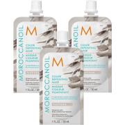 Moroccanoil Color Depositing Mask Platinum 30 ml x 3