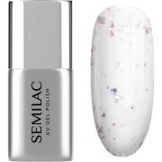 SEMILAC UV Gel Top T22 Hybrid Polishes Flower Flakes 7 ml