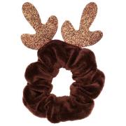 Avalea Scrunchie Reindeer Brown