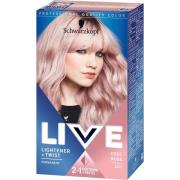 Schwarzkopf LIVE Lightener + Twist  101 Cool Rosé