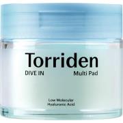 Torriden DIVE IN Low Molecular Hyaluronic Acid Multi Pad 80 kpl
