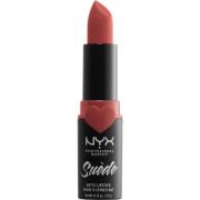 NYX PROFESSIONAL MAKEUP Suède Matte Lipstick Cannes