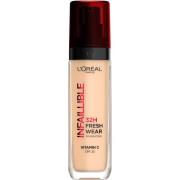 Loreal Paris Infaillible  Fresh Wear 32H Liquid Foundation 100 Li