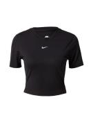 Nike Sportswear Paita 'Essential'  musta / valkoinen