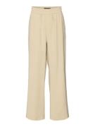 VERO MODA Housut 'Carmen'  tummabeige