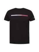 Tommy Jeans Paita 'Essential'  punainen / musta / valkoinen