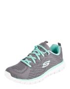 SKECHERS Matalavartiset tennarit 'Graceful Get Connected'  turkoosi / ...