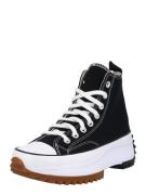 CONVERSE Korkeavartiset tennarit 'Run Star Hike Hi'  musta / valkoinen