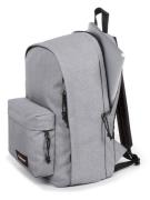 EASTPAK Reppu 'Back To Work'  meleerattu harmaa / karmiininpunaine / m...