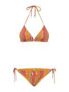 Shiwi Bikini  kullankeltainen / vaaleanvioletti / tummanoranssi / valk...