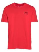 UNDER ARMOUR Toiminnallinen paita 'Sportstyle'  punainen / musta