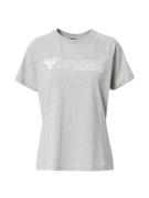 Hummel Toiminnallinen paita 'Noni 2.0'  harmaa / valkoinen