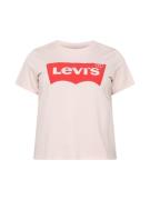 Levi's® Plus Paita 'PL Perfect Tee'  pastellinpinkki / punainen