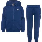 Nike Sportswear Juoksupuku 'Club Fleece'  sininen / valkoinen