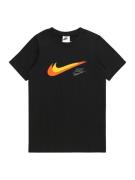 Nike Sportswear Paita  keltainen / hopeanharmaa / oranssi / musta