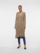VERO MODA Neuletakki 'New Lexsun'  tummabeige