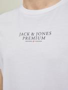 JACK & JONES Paita 'JPRBLUArchie'  musta / valkoinen