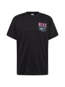 Nike Sportswear Paita  minttu / vaaleanpunainen / musta / valkoinen