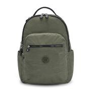 KIPLING Reppu 'Seoul'  khaki / musta