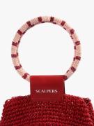 Scalpers Käsilaukku  vaaleanpunainen / punainen