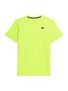 4F Toiminnallinen paita  neonvihreä / musta