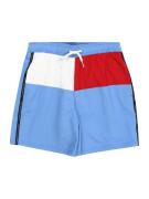 Tommy Hilfiger Underwear Uimashortsit 'Flag'  vaaleansininen / punaine...