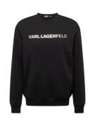 Karl Lagerfeld Collegepaita  tummanharmaa / musta / offwhite
