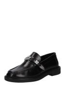 STEVE MADDEN Loafer 'LAZARUS'  musta / hopea