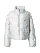 Pegador Välikausitakki 'SUGAR FUTURE PUFFER JACKET CHROME'  hopea