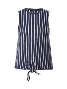VERO MODA Toppi 'VMLANA'  laivastonsininen / valkoinen