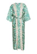 IZIA Kimono  beige / turkoosi / vihreä