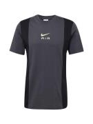 Nike Sportswear Paita 'AIR'  sinappi / tummanharmaa / musta / valkoine...