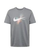 Nike Sportswear Paita 'SWOOSH'  vaaleansininen / harmaa / oranssi / va...