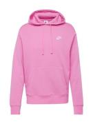 Nike Sportswear Collegepaita 'Club'  vaaleanpunainen / offwhite