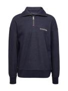 TOMMY HILFIGER Collegepaita  tummansininen / valkoinen