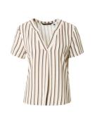 VERO MODA Pusero 'MYMILO'  beige / ruskea / kivenharmaa