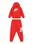 Nike Sportswear Juoksupuku  punainen / valkoinen
