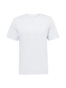 NIKE Toiminnallinen paita  vaaleanharmaa / valkoinen
