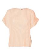 VERO MODA Pusero 'VMBUMPY'  oranssi / valkoinen