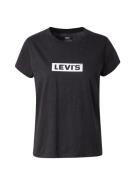 LEVI'S ® Paita 'Graphic Authentic Tshirt'  musta / valkoinen