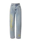 Ed Hardy Farkut 'BORN WILD'  sininen denim / sitruuna / smaragdi / mus...