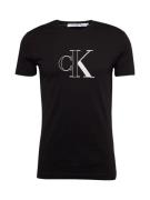 Calvin Klein Jeans Paita  musta / offwhite