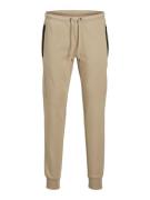 JACK & JONES Housut 'WILL FUSION'  beige / musta