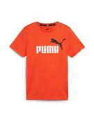 PUMA Paita 'ESS+ 2 Col'  oranssinpunainen / musta / valkoinen